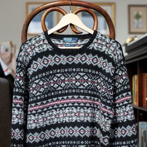 Polo Ralph Lauren Jeweltone Lambs Wool Sweater